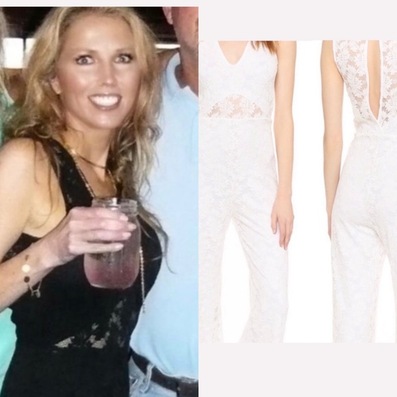 🌟Nightcap Black Lace Super Sexy Jumpsuit (S) - Picture 9 of 15